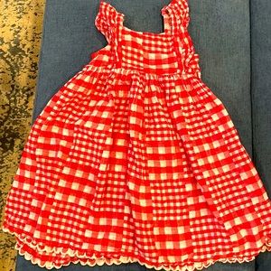 Old navy red/white gingham dress